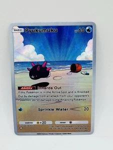 Pokemon POCKET Pyukumuku Kawaii illustration DIY Doujin Art Card - Picture 1 of 1