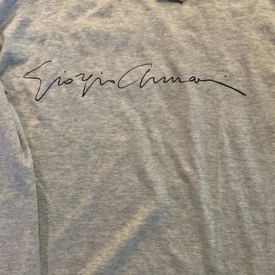 Giorgio Armani A/X Armani Exchange Diciembre 1994 Vintage Manga Larga Talla L Nuevo con Etiquetas Foto 1 de 4