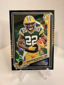 2025 Panini Donruss Matthew Golden The Rookies RC #18 - Bild 1 von 2