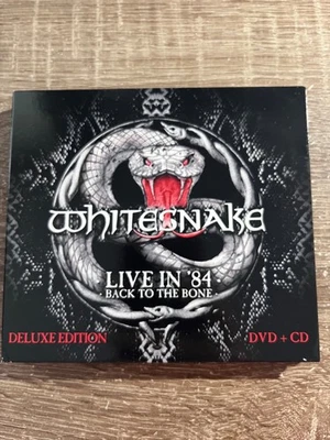WHITESNAKE  Live in `84 Back to the Bone Japan Deluxe Edition CD &DVD Rock Musik - Bild 1 von 3