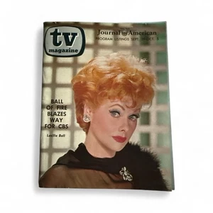 TV Magazin Journal American 29. September - 5. Oktober 1963 New York LUCILLE BALL - Bild 1 von 3