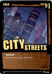 2005 Teen Titans CCG 1st Edition City Streets DC Comics - Picture 1 of 2