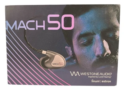 Monitores intrauditivos Westone Audio MACH 50 IEM universales de 3 vías y 5 controladores Foto 1 de 4