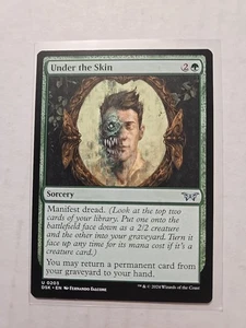 Under the Skin - Duskmourn - LP - MTG Magic - Uncommon - Sorcery  - Picture 1 of 1