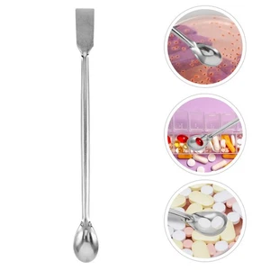  Cucchiaio per la pulizia del crogiolo: manico lungo in acciaio inossidabile e - Foto 1 di 12