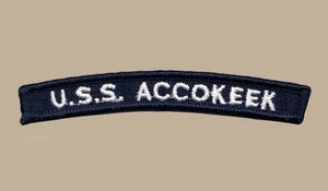 US Navy ATA-181 USS Accokeek Auxiliary Ocean Tug UIM Shoulder Rocker Tab - Bild 1 von 1