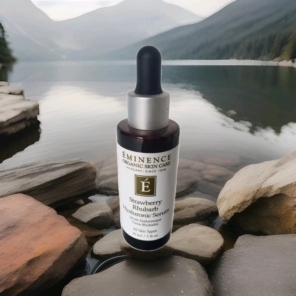 Suero hialurónico Eminence Organics nuevo fresa ruibarbo - 1 fl oz Foto 1 de 1