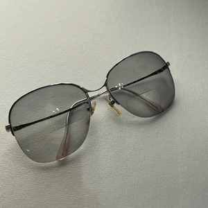 Klassische Brille Tamara Silber großes Gestell - Bild 1 von 8