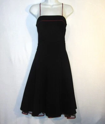 NWT! B Smart - Black & Burgundy Lined Prom/Special Occasion Party Dress -Sz 3/4 - Image 1 of 4