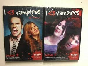 I <3 Heart Vampires: Season 1 & 2 (DVD, 2011, Take 180 Complete Web Series) NEW - Imagen 1 de 2