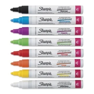 Sharpie Oil-Base Paint Marker | Nib + Colour Options | Genuine US Imports - Afbeelding 1 van 3