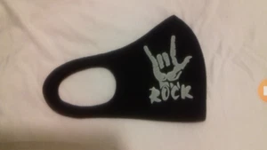 Rock music ACDC Black Adult washable reusable face mask Dust - Picture 1 of 3
