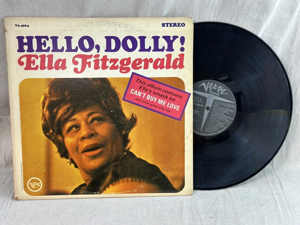 Hello Dolly - Ella Fitzgerald ~ 1964 VINYL LP SW-90026 ~ VG+ ~ Ultrasonic Clean! Foto 1 de 4
