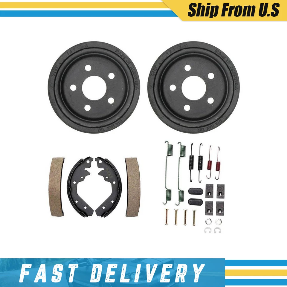 Kit de zapatas de freno y herrajes de batería trasera para Chrysler Neon 2000-2002 Foto 1 de 4