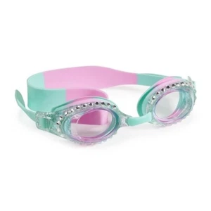 Bling2O New Glitter Classic Peppermint Pat Pink Swim Goggles - NEW OPEN BOX - Picture 1 of 1