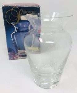 Vintage 24% Lead Crystal D Adriana Silhouette Glass Vase 5” USA - Picture 1 of 6
