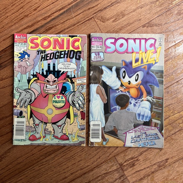 SONIC The HEDGEHOG Comic Book Issue #242 December 2012 AMY ROSE Bagged  Board VF