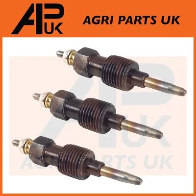 Set of Diesel Glow Heater Plugs for Iseki TE3210 TE4270 Compact Tractor SEE LIST - Image 1 of 2