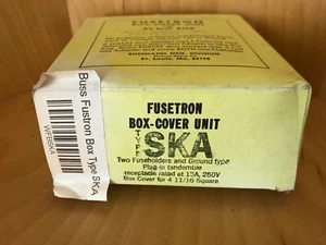 Bussman Buss Fusetron SKA Box Cover Unit - Picture 1 of 3