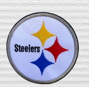 Pittsburgh Steelers NFL Football New Embroidered Iron-On Patch 3.5" - Picture 1 of 1