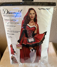 Dreamgirl Womens MEDIUM Sexy Little Red Riding Hood Costume