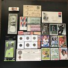 Junk Drawer#37 Sports Cards/Coins/Currency/Stamps/FDC/Postcard/HotWheels/Earbuds