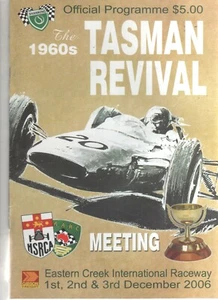 Motor Racing Programme 2006 Dec Program Race Historic Eastern Creek Tasman Reviv - Picture 1 of 3