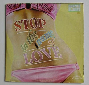 LP Donnie Elbert – Stop In The Name Of Love,Trip – TLP-9524,USA 1974 - Picture 1 of 6