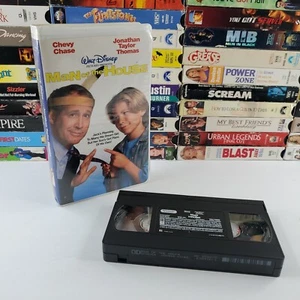 Disney Man of the House VHS Video Tape 1996 Chevy Chase Thomas Vintage Family - Imagen 1 de 5