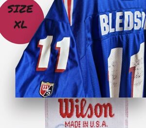 VTG USA | Wilson Drew Bledsoe New England Patriots Football NFL Jersey Mens XL