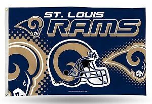 St. Louis Rams Banner Flag Cover