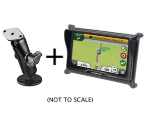 RAM Locking Flat Surface/Drill-Down Mount for Garmin dezl™ 760LMT, RV 760LMT - Picture 1 of 5