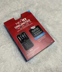 NET10 Samsung S390G Smartphone New In Box Prepaid Sealed Wifi GSM Qwerty Keyboar - Picture 1 of 5