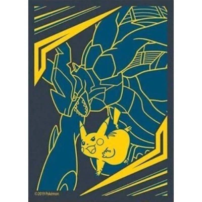 THE POKÉMON COMPANY INTERNATIONAL 1 Hülle Zekrom & Pikachu Team UP | ETB Pokemon Karte Deck Protector (2019)