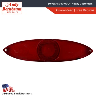 1960-1961 Plymouth Valiant Custom Left Side Tail Light Lamp Lens NOS 2093551 - Image 1 of 4