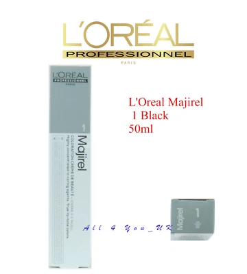 Loreal L'Oreal Professional Majirel 1 negro 50 ml Foto 1 de 4