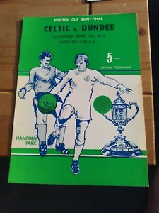 Celtic V Dundee Scottish Cup Semi Final 7th Apr 1973 - Picture 1 of 4