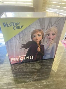 Western Cheif Disney Frozen Girls Anna Waterproof Rain Boots NIB Size 5T New! - Picture 1 of 9