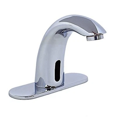 Hands Free Automatic Sensor Bathroom Faucet Chrome Finish by Cascada Showers - Image 1 of 4