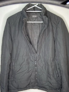 Oxford Jacket Men Size L Puffer Quilted -VGC -Hood Contained In Collar Free Post - Bild 1 von 11