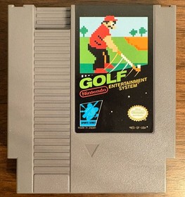 NES GOLF Video Game ( Cartridge Only ) 1985 Nintendo Mint Condition
