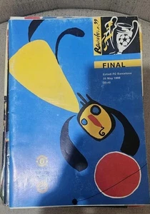 1999 Champions League Final BAYERN MUNICH v MANCHESTER UNITED Football Programme - Picture 1 of 5