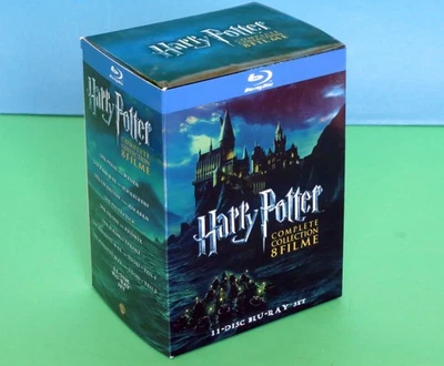 11 Disc blu-ray Box ☆☆  HARRY POTTER - Edition ☆☆  komplett alle 8 Filme - Bild 1 von 3