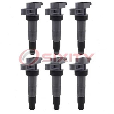 Bobinas de encendido Hitachi de 6 piezas para bujía Kia Cadenza 2014-2016 3,3 L V6 qa Foto 1 de 4