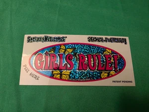 Socially Hazardous Girls Rule Sticker Postcard New Gift Niece Daughter Fun Gift - Picture 1 of 2