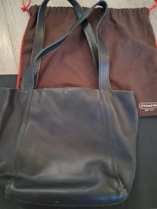 Borsa a tracolla Coach L8E-4181 in pelle nera USATA vedi foto per condizioni - Foto 1 di 9