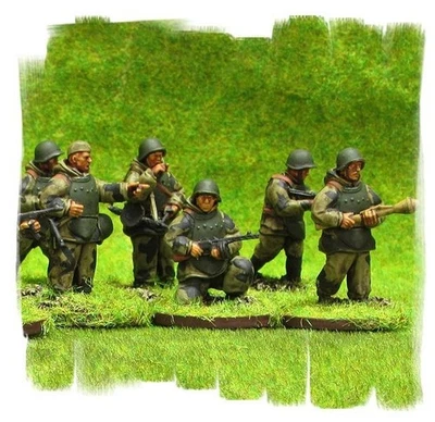 Painted! - Soviet Assault Engineers Squad 28mm WW2 - World War II Bolt Action