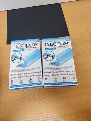 (2) Kit de sistema de lavado nasal Nasopure 1 kit sin BPA  Foto 1 de 4