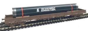 Loewe 2090 Ladegut Großröhre "VEB Schwarze Pumpe" / TT, 130 mm - OVP NEU - Bild 1 von 1