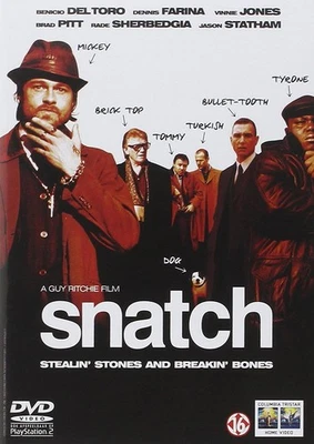 Snatch- Dutch Edition (DVD) (DVD) Jason Statham Brad Pitt (UK IMPORT) - Image 1 of 2